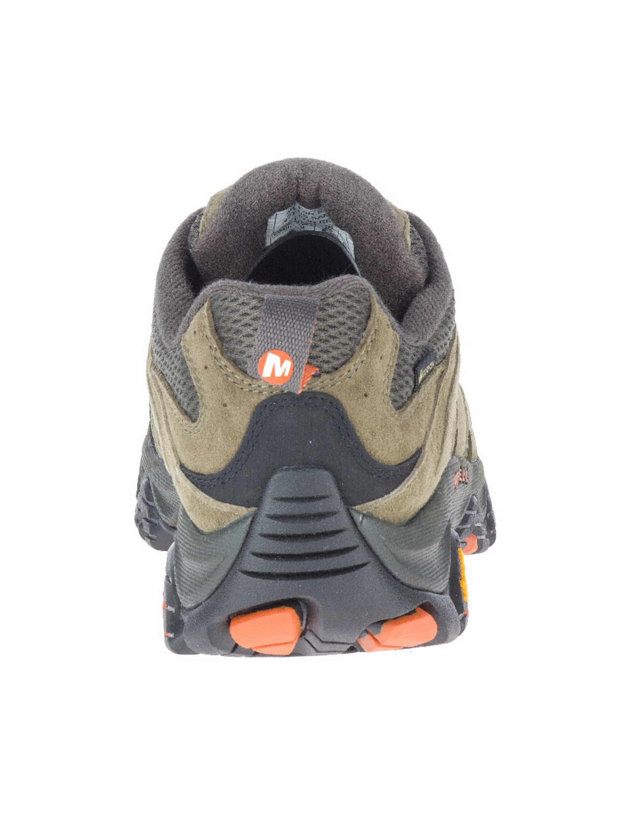 Chaussures de Randonnée Merrell Moab 3 Gore-Tex Homme Olive, vue arrière