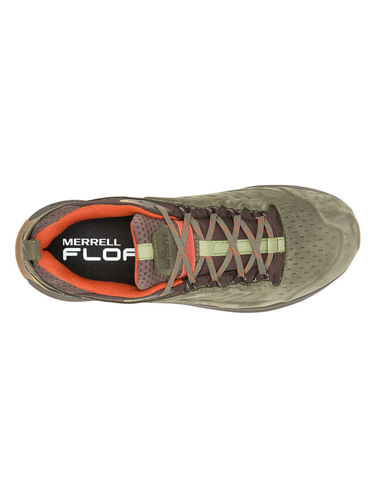 Chaussures de Randonnée/Trail Merrell Moab Speed 2 Leather Waterproof Homme Olive, vue dessus
