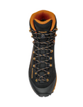 Chaussures de Randonnée Lowa Corvara Gore-Tex Mid Homme Black/Orange, vue de haut