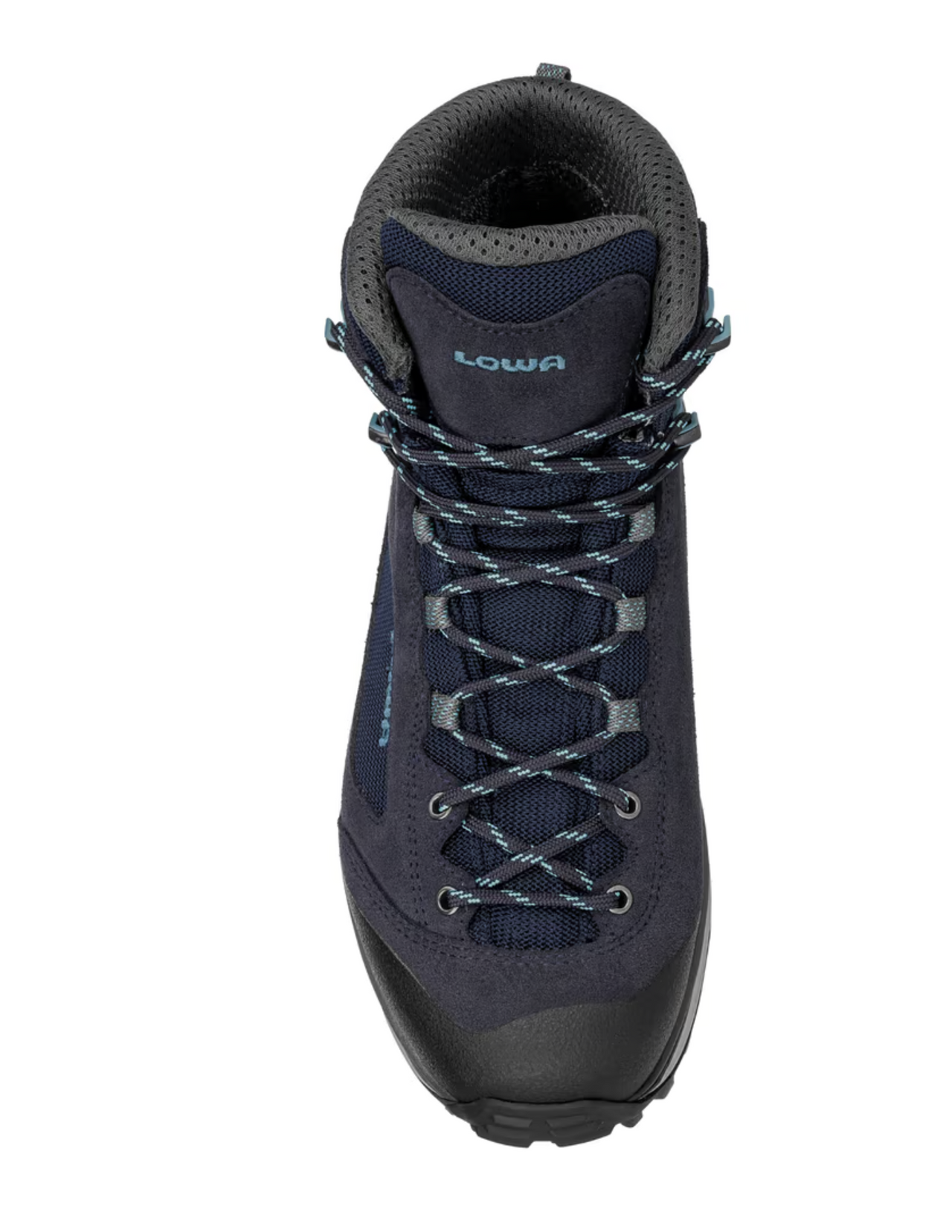Chaussures de Randonnée Lowa Corvara Gore-Tex Mid Femme Navy/Arctic, vue de haut