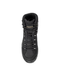 Chaussures de Randonnée Lowa Renegade Evo Gore-Tex Mid Homme Black/Dune, cuir nubuck, vue dessus