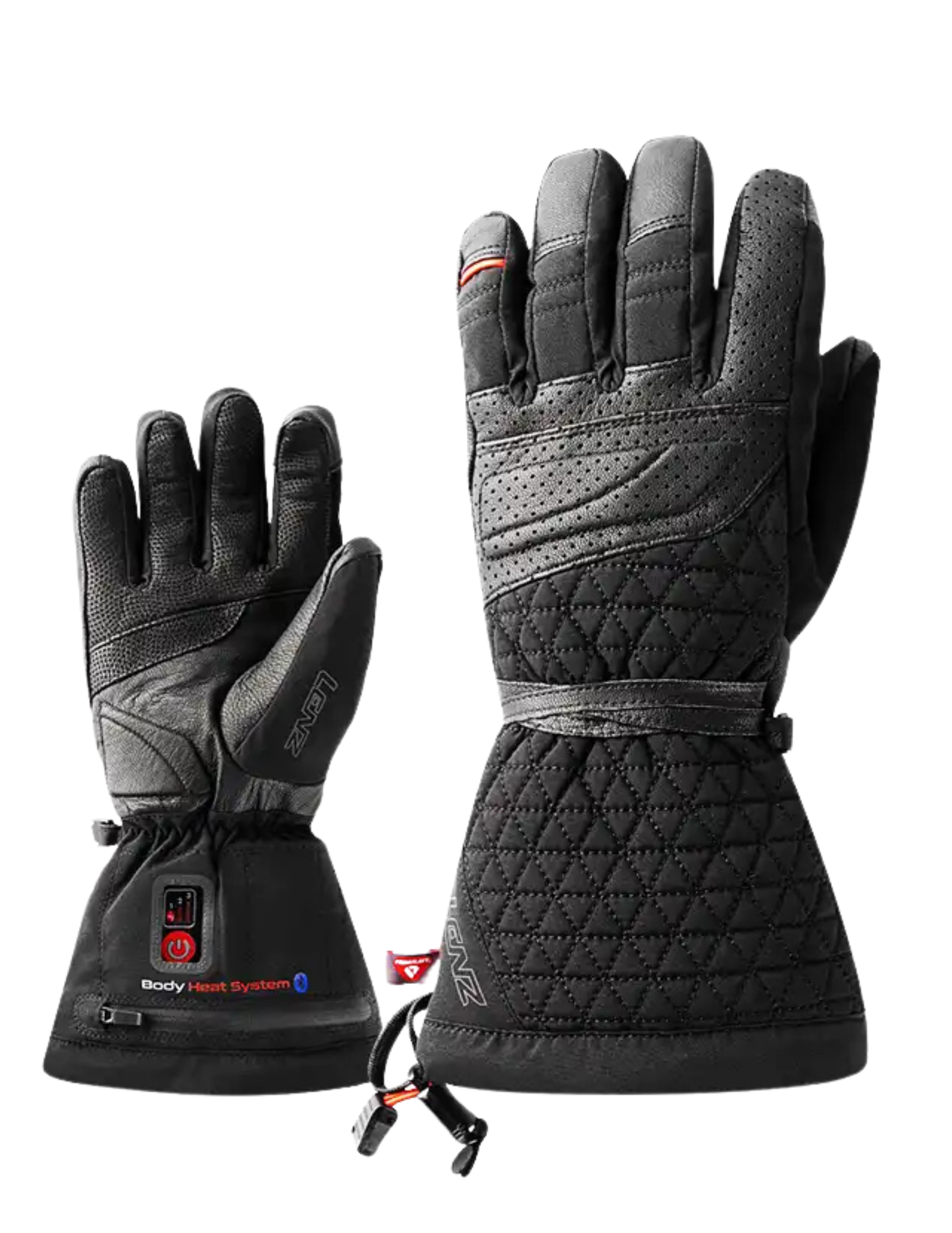 LENZ Lenz Heat Glove 6.0 Finger Cap Damen beheizte Handschuhe (ohne Batterien) Schwarz ,Heizprodukte