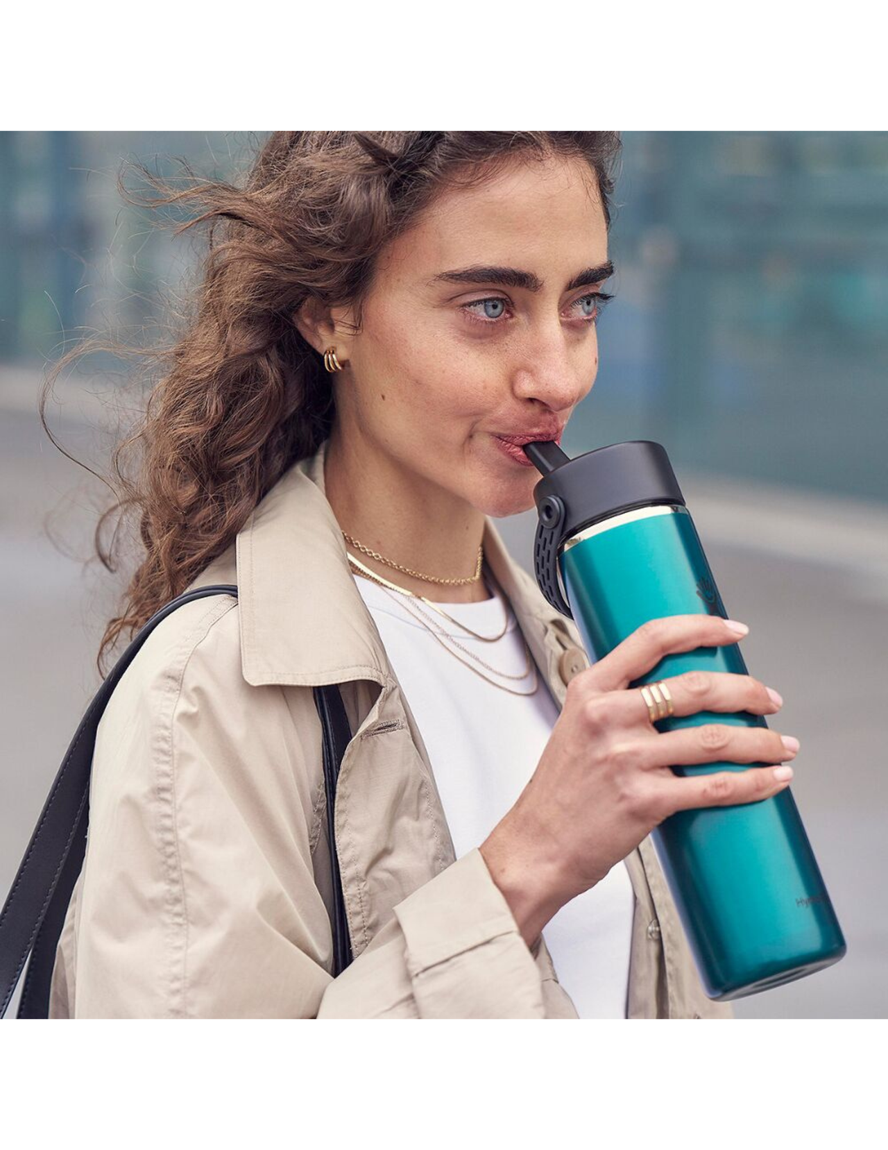 Hydro Flask Lightweight Flex Straw Insulated Bottle 710 ml