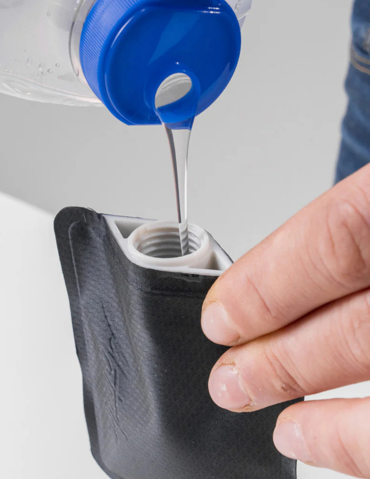 Set di 3 bottiglie flessibili per matador flatpack da 90 ml di sapone / shampoo