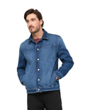 Men's Duer Tech Fleece Denim Jacket