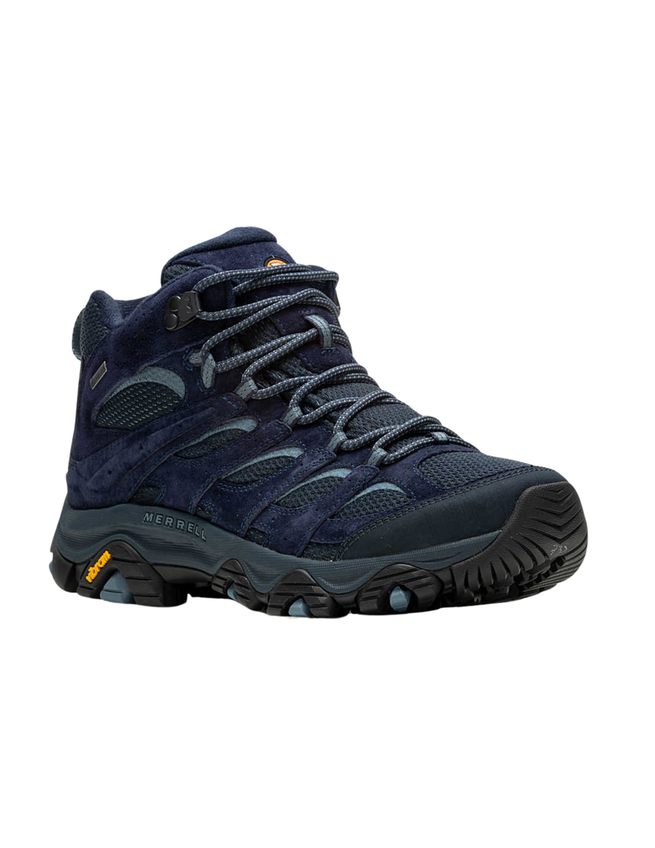 Chaussures de Randonnée Merrell Moab 3 Mid Gore-Tex Homme, couleur navy, vue droite
