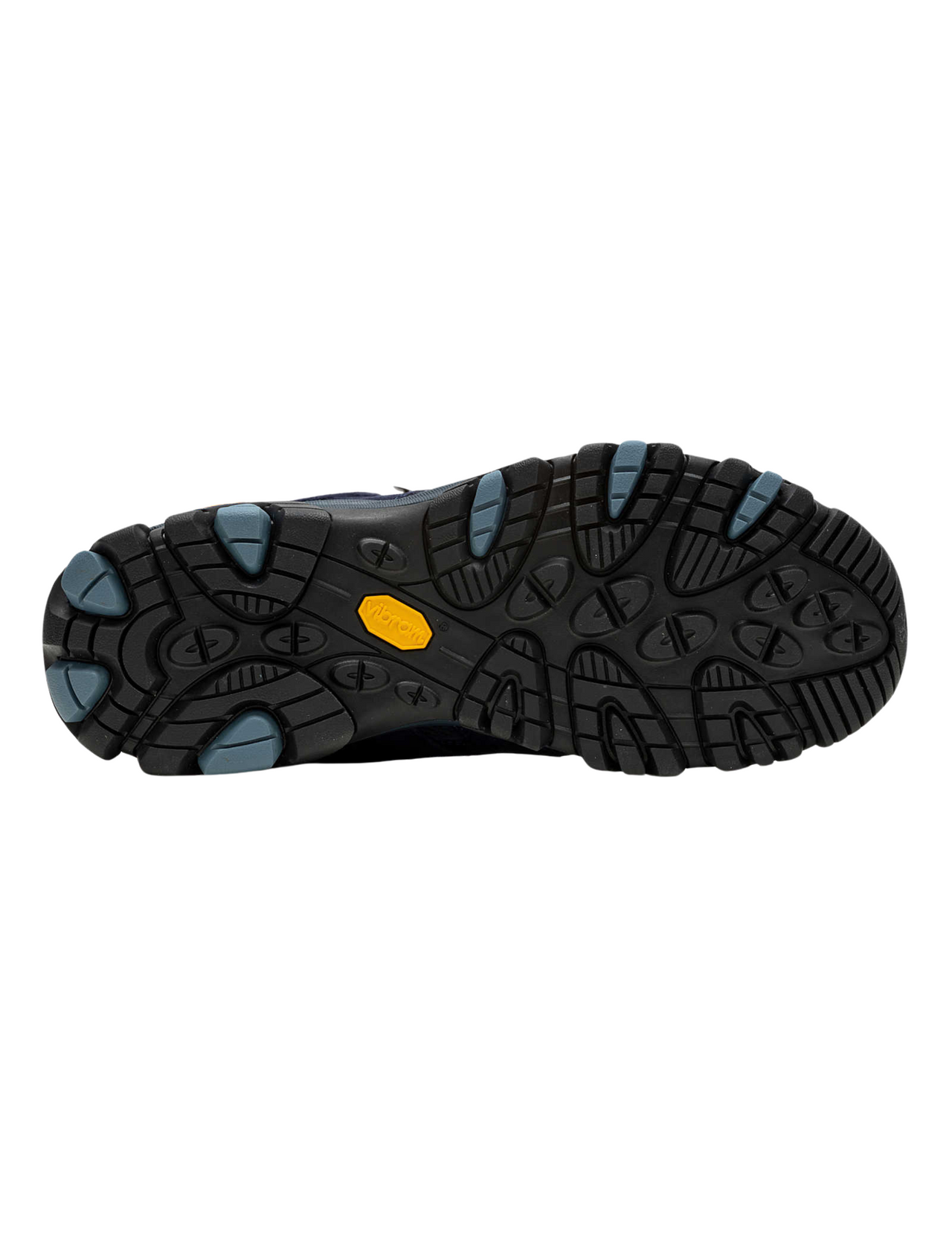 Chaussures de Randonnée Merrell Moab 3 Mid Gore-Tex Homme, couleur navy, semelle vibram