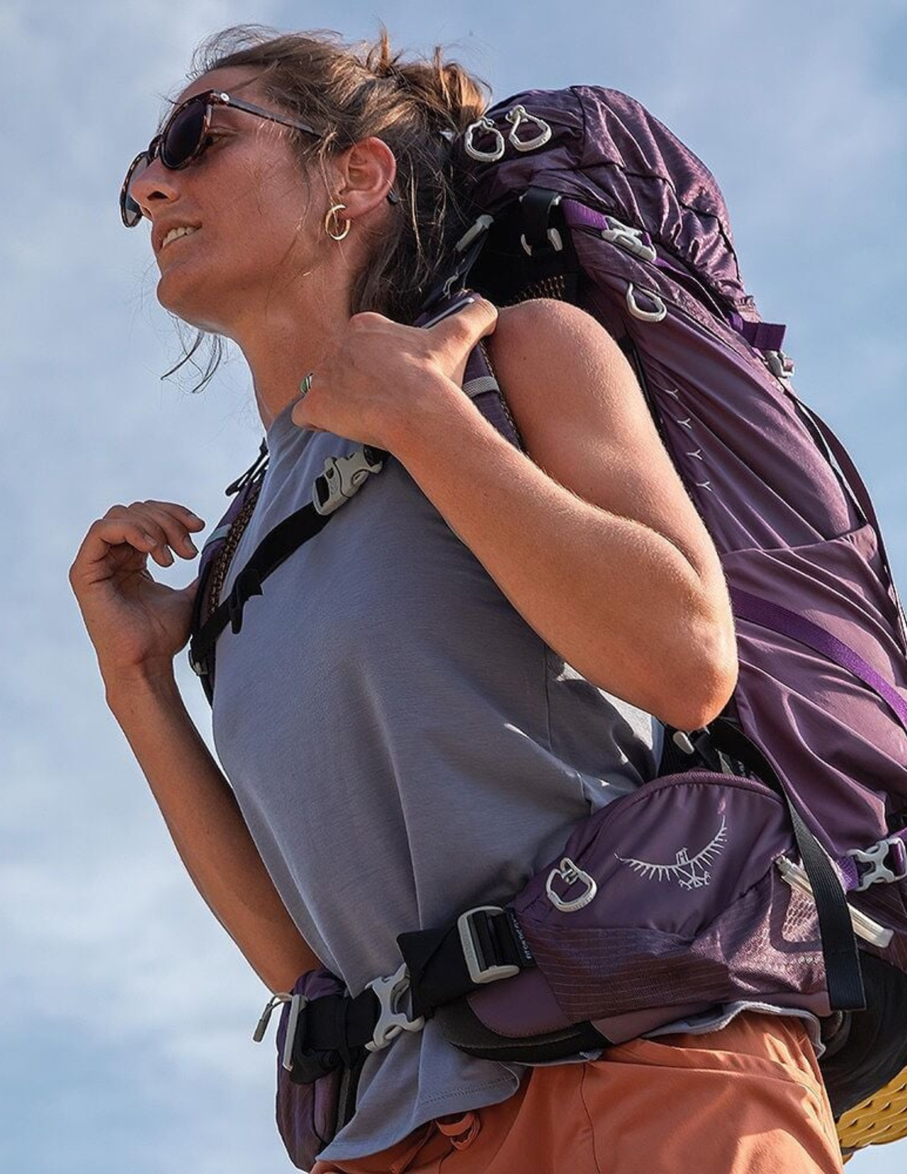 osprey aura ag 50 womens backpack OSPREY Osprey Aura AG 50 Women's Hiking Backpack Bordeaux ,Hiking and trekking backpacks