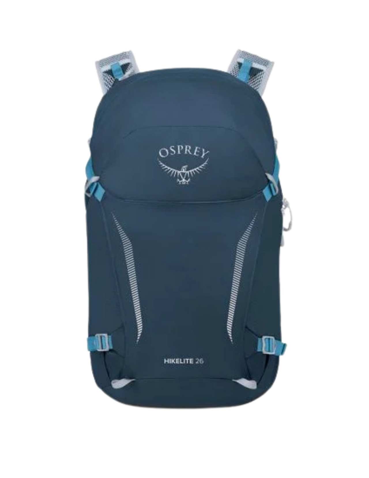 Sac à dos de randonnée Osprey Hikelite 26L, couleur Atlas bleu, vue de face