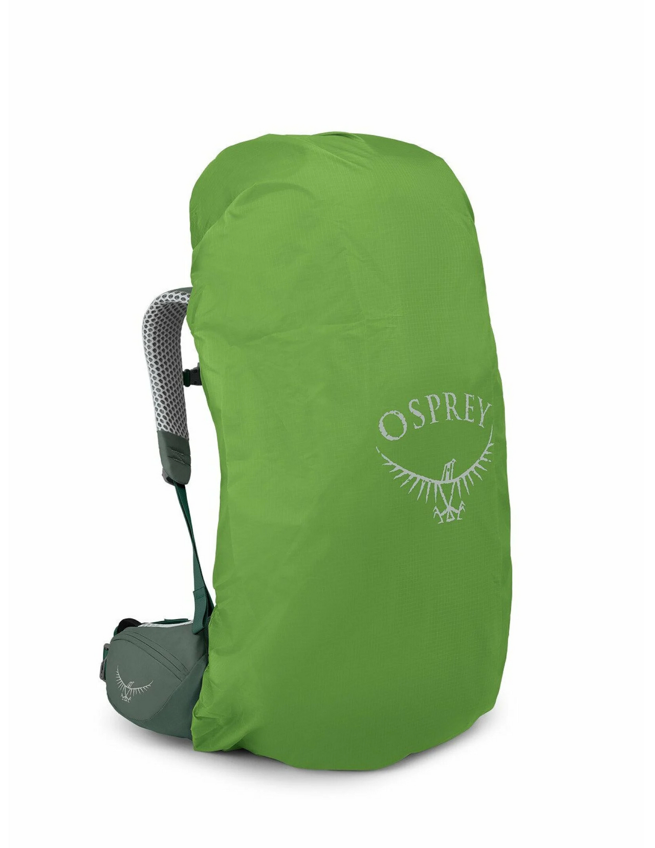 Sac à dos de randonnée Osprey Aura AG LT 50L Femme, couleur koseret darjeeling, housse imperméable