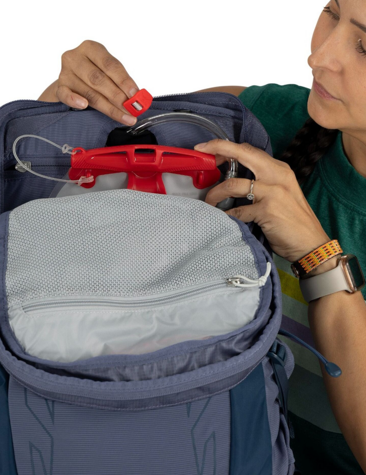 Sac à Dos de Rando Osprey Tempest 26L Femme, réservoir d'hydratation