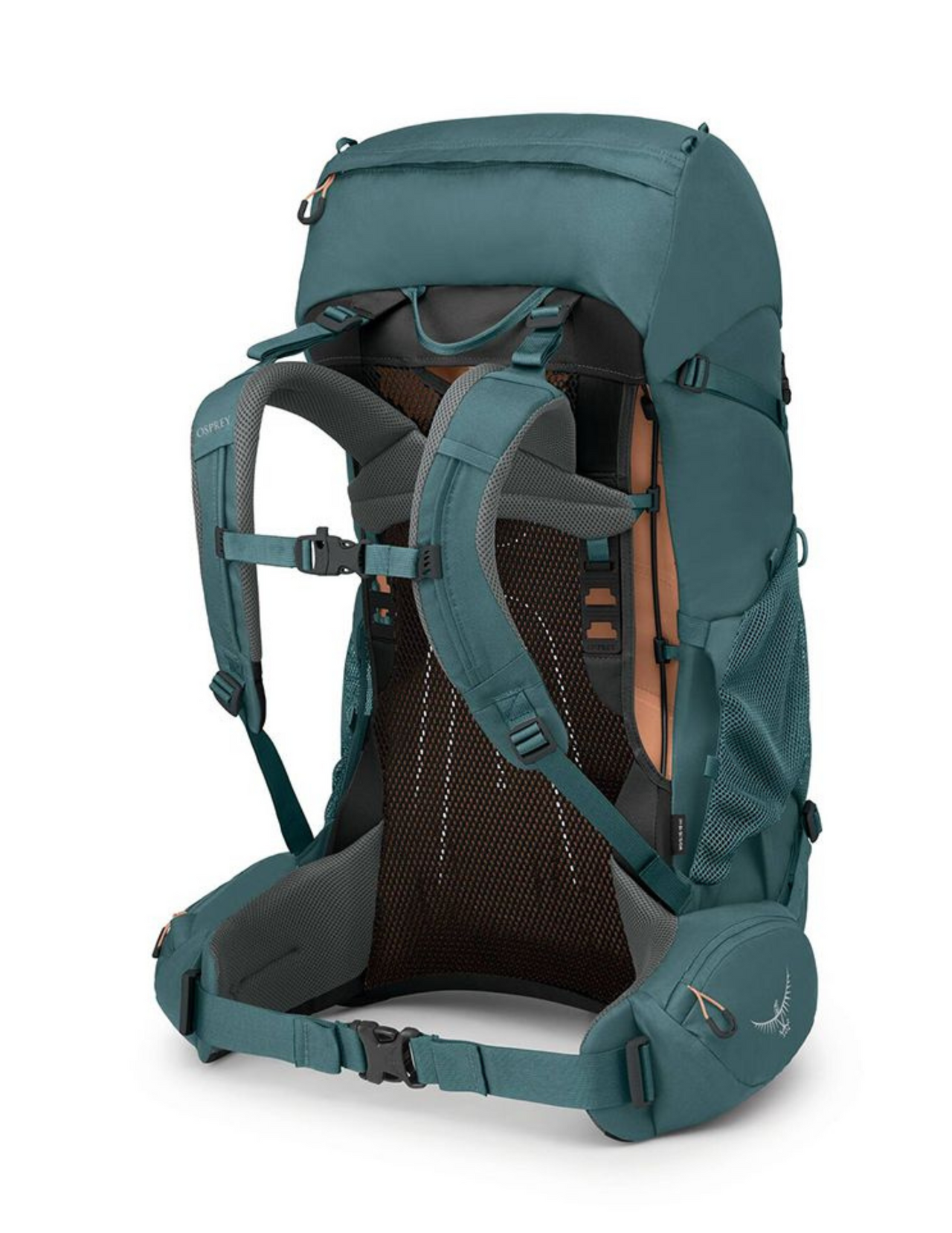 osprey 50l backpacks OSPREY Osprey Renn 50 Women's Hiking Backpack Blue/orange melon cascade ,Hiking and trekking backpacks