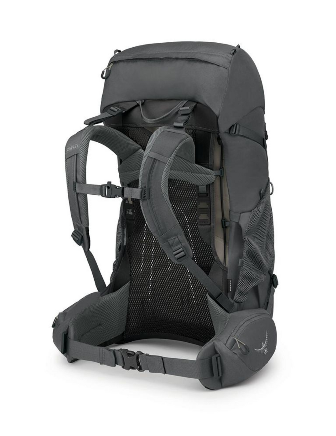 Sac à dos de randonnée Osprey Renn 50L Femme, couleur noire, vue arrière