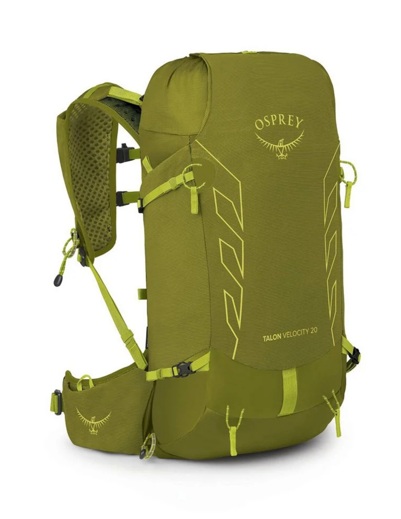 Sac à dos de randonnée Osprey Talon Velocity 20 Litres Homme, couleur verte