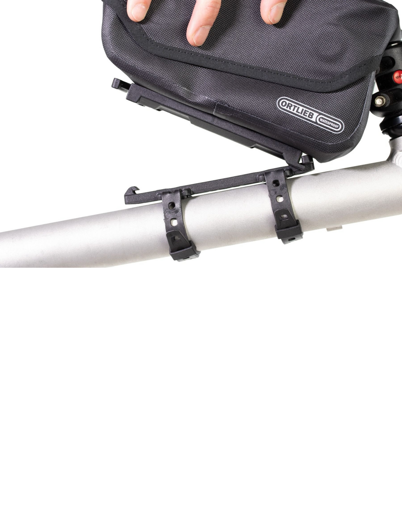 Sacoche de Cadre Ortlieb Toptube Bag, zoom fixation