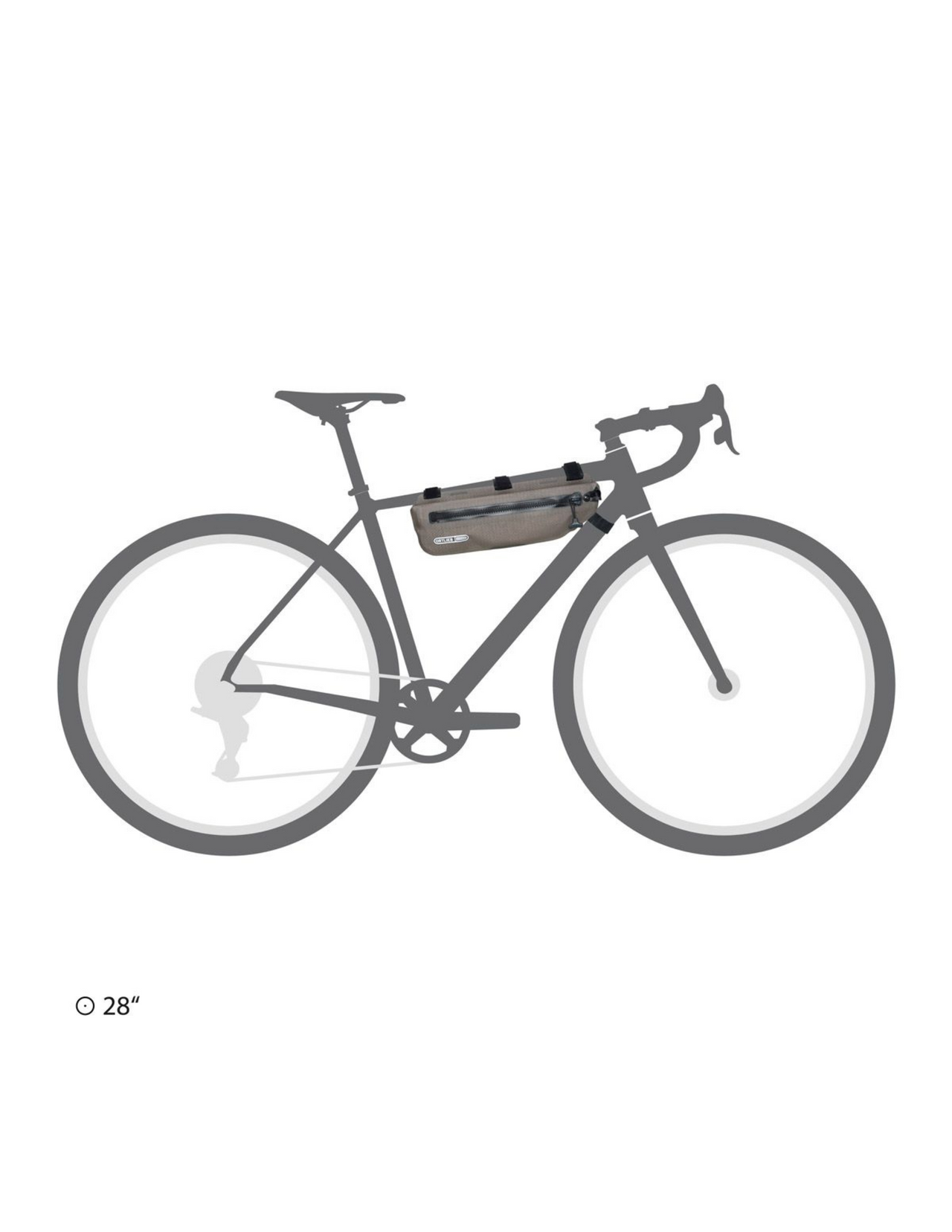 Sacoche de Cadre Ortlieb BikePacking Frame Pack Toptube 3