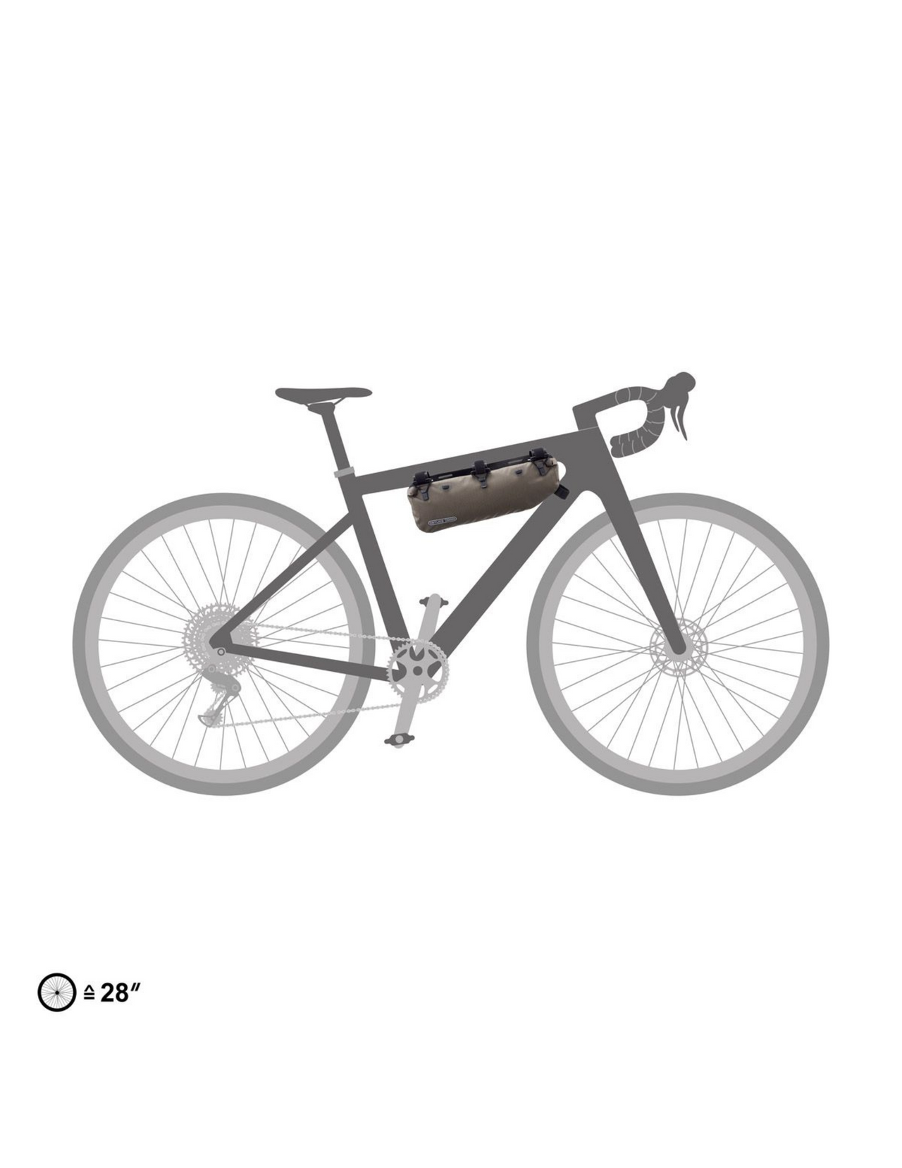 Ortlieb BikePacking Frame Pack TopTube RC 3 Frame Bag