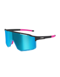 Cébé Outflow 2 Matt Trans Blue/Black/Pink Sonnenbrille - Grey Full Revo Ice Blue Scheibe