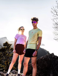 Cébé Outflow 2 Matt Trans Blue/Black/Pink Sonnenbrille - Grey Full Revo Ice Blue Scheibe