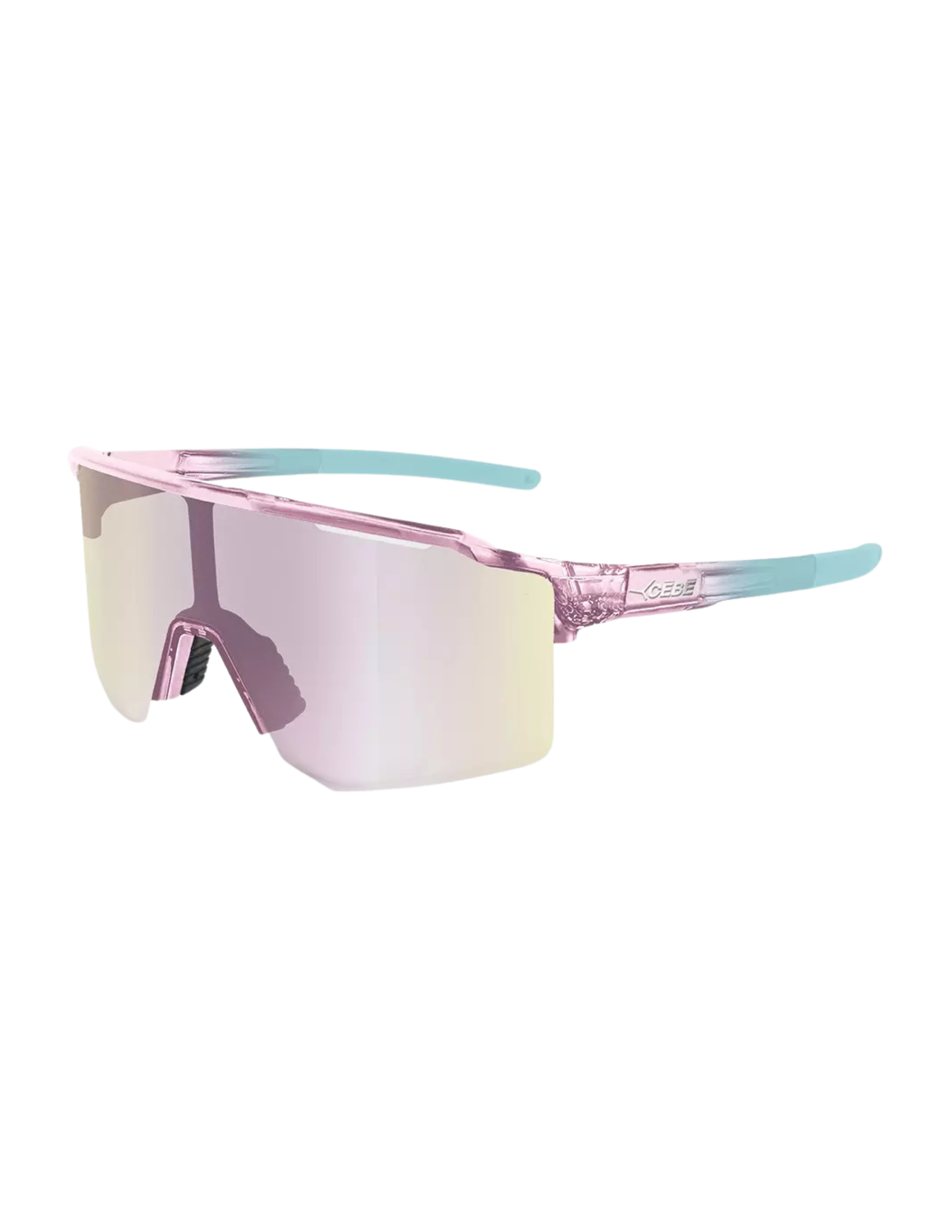 Cébé Outflow 2 Lite Crystal Trans Lilac Sonnenbrille - Vario Full Revo Cherry Pink Scheibe