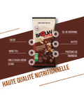Baouw cioccolato extra/nocciole 50 g