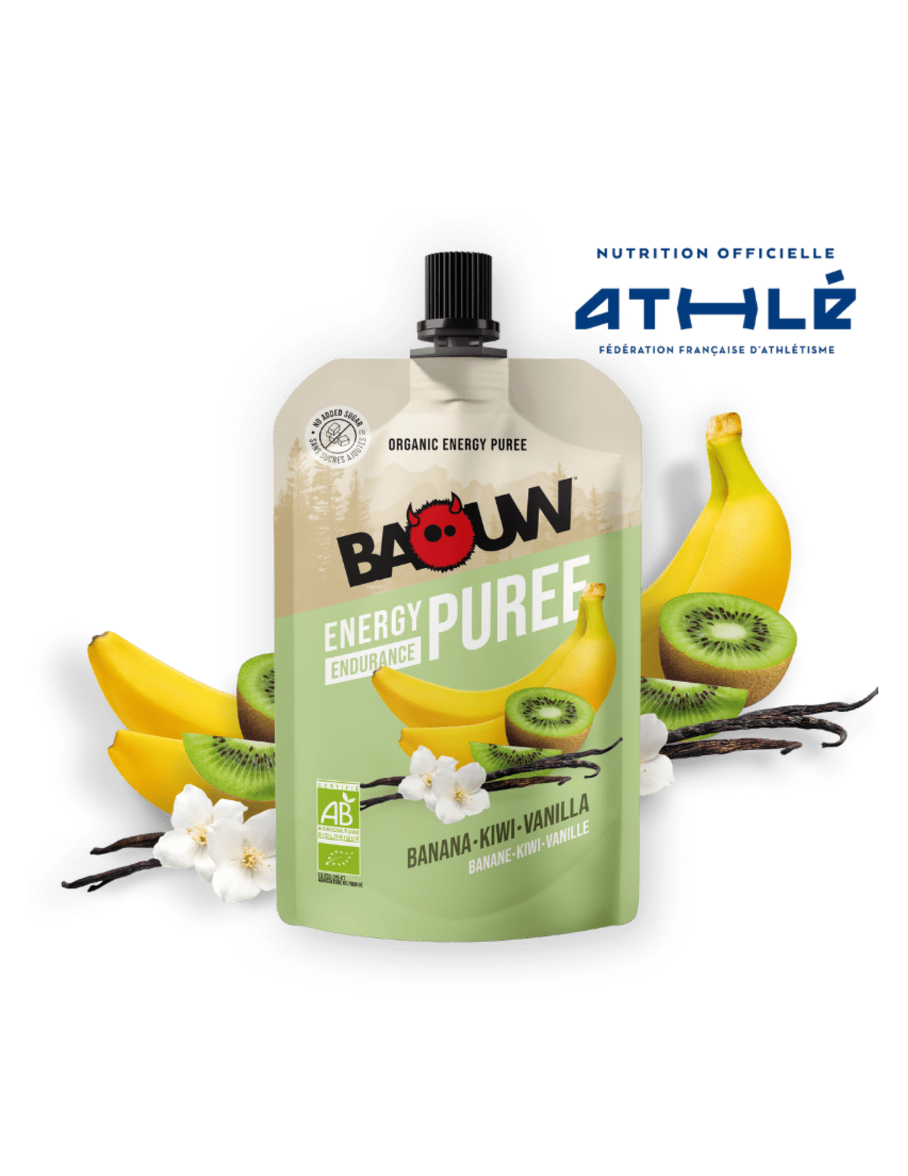 Baouw Banana/Kiwi/vaniglia baouw baouw baouw