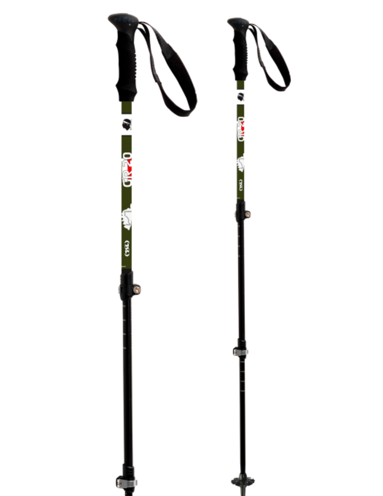 TSL Country Alu 3 bastoncini escursionistici leggeri