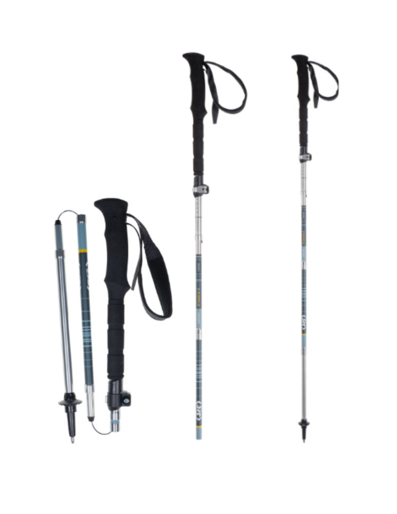 TSL Hiking Alu 5 Cross Wanderstöcke
