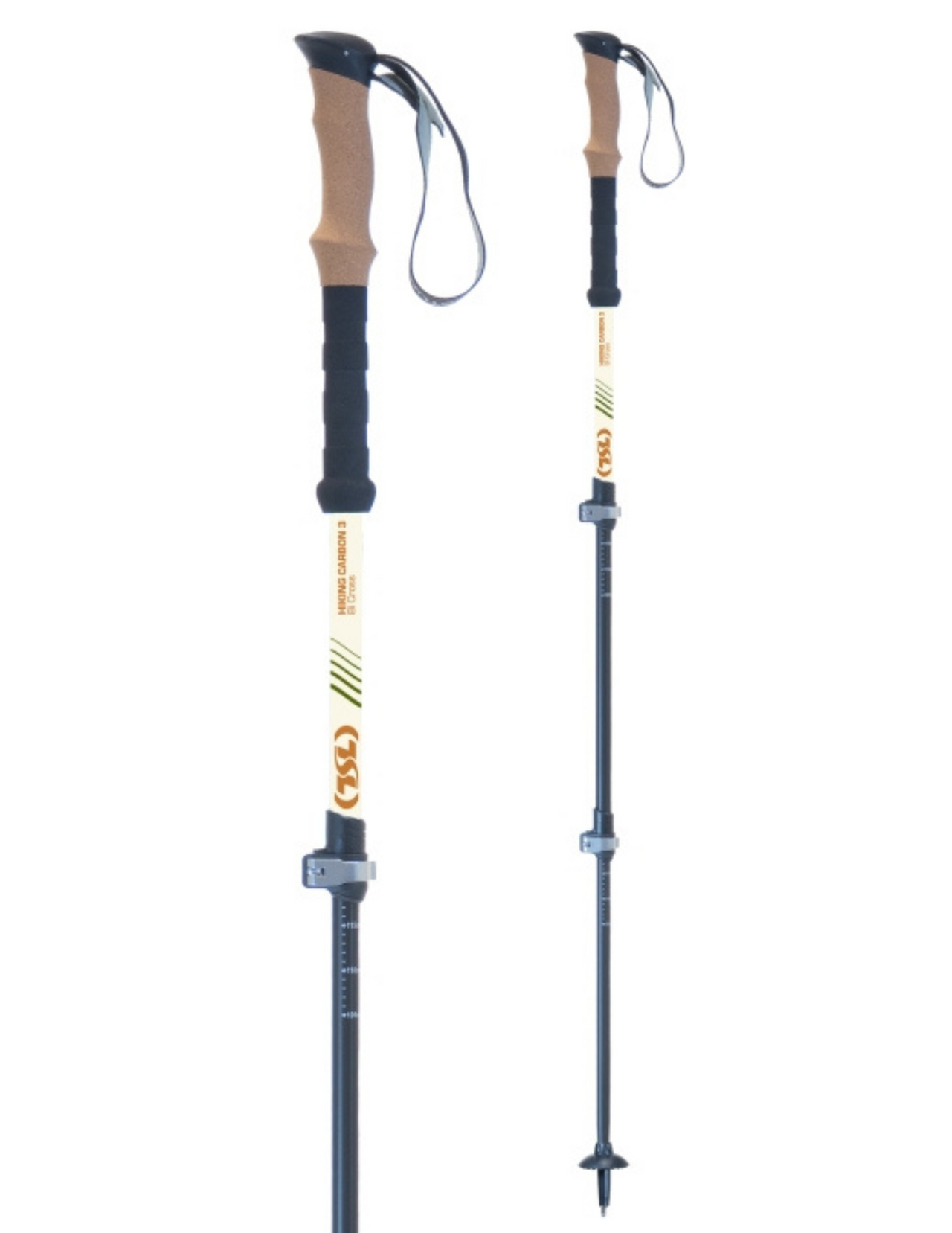 TSL Hiking Carbon 3 Bi Cross Wanderstöcke