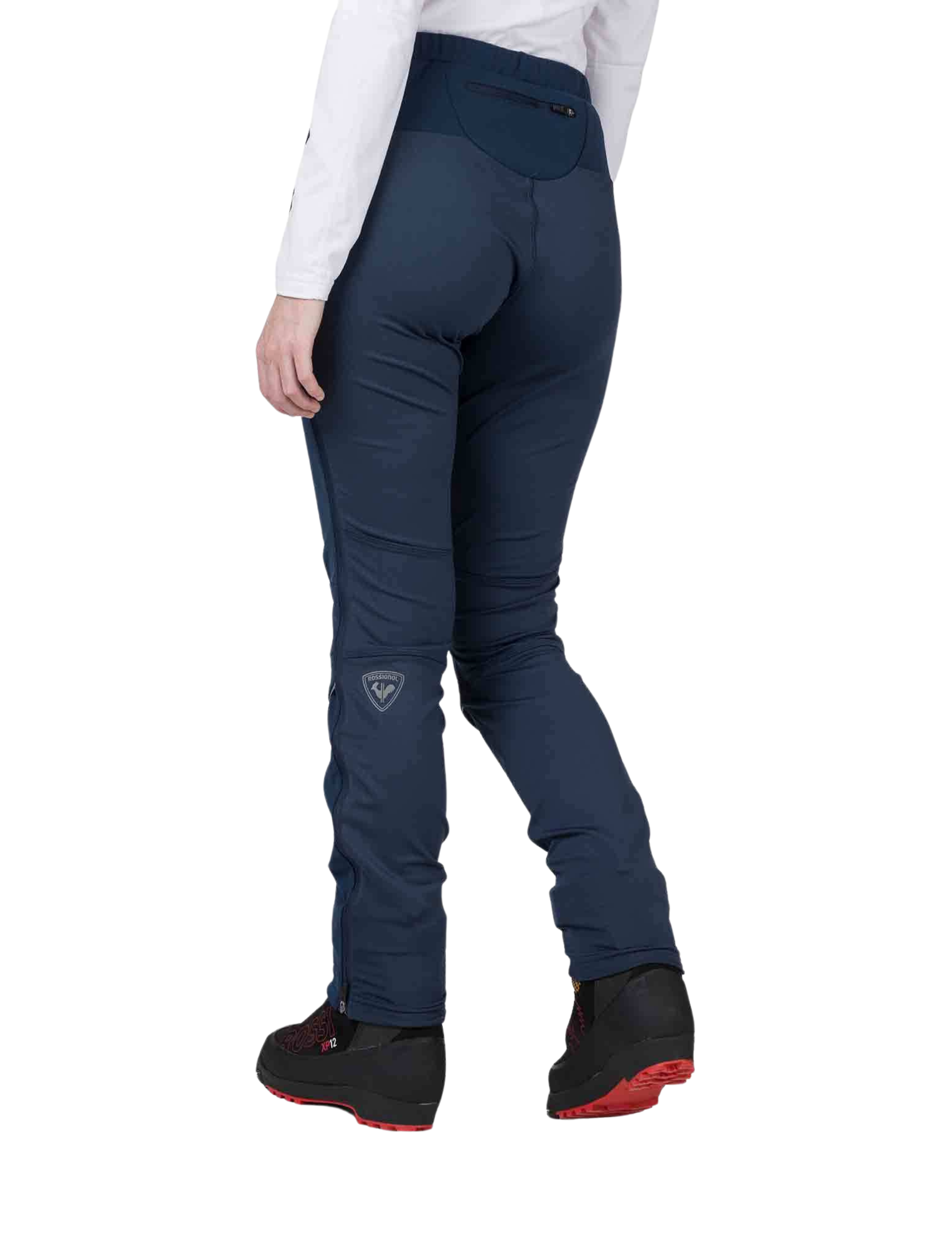 ROSSIGNOL Rossignol Softshell Women's Cross-Country Ski Pants Navy blue ,|  Muule