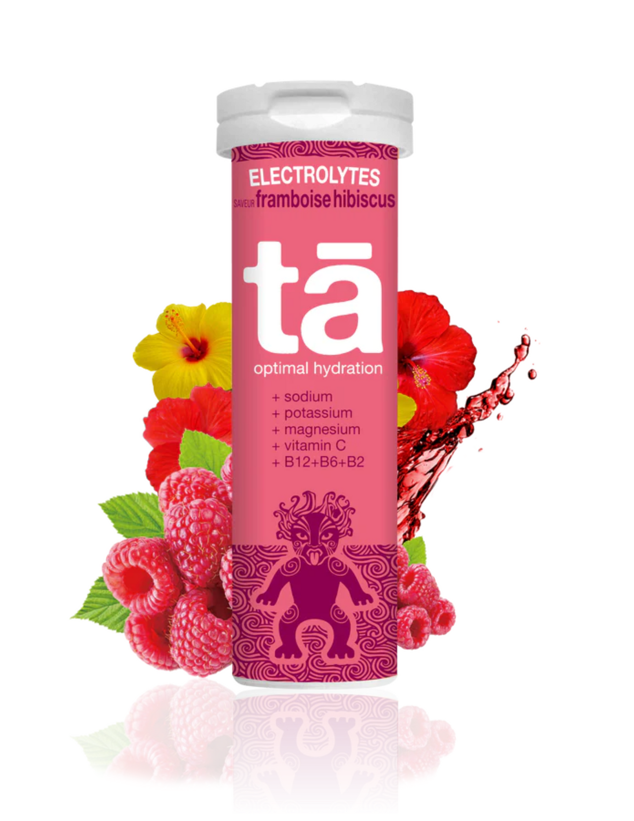 TÄ Energy Himbeer-/Hibiskus-Elektrolyttabletten x12