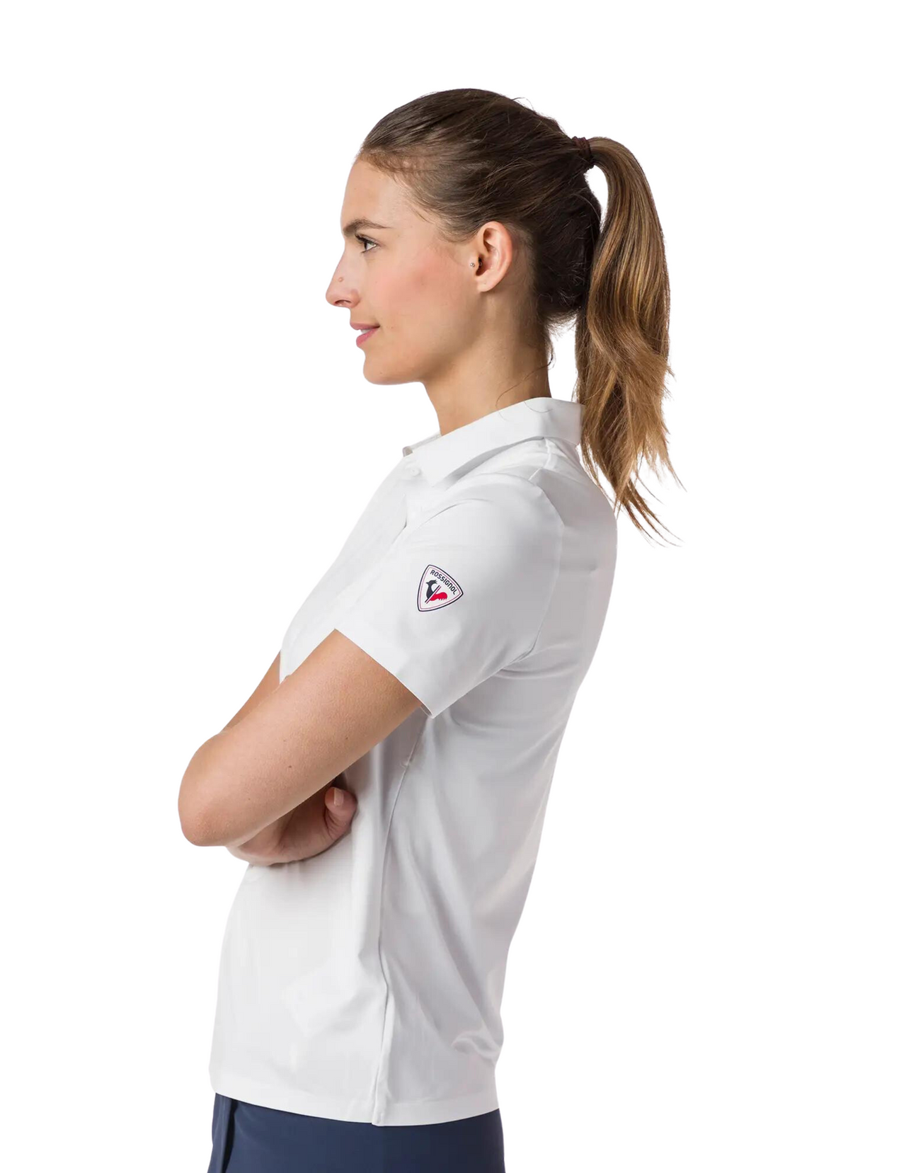 Polo Rossignol Escaper Tech Manches Courtes Femme