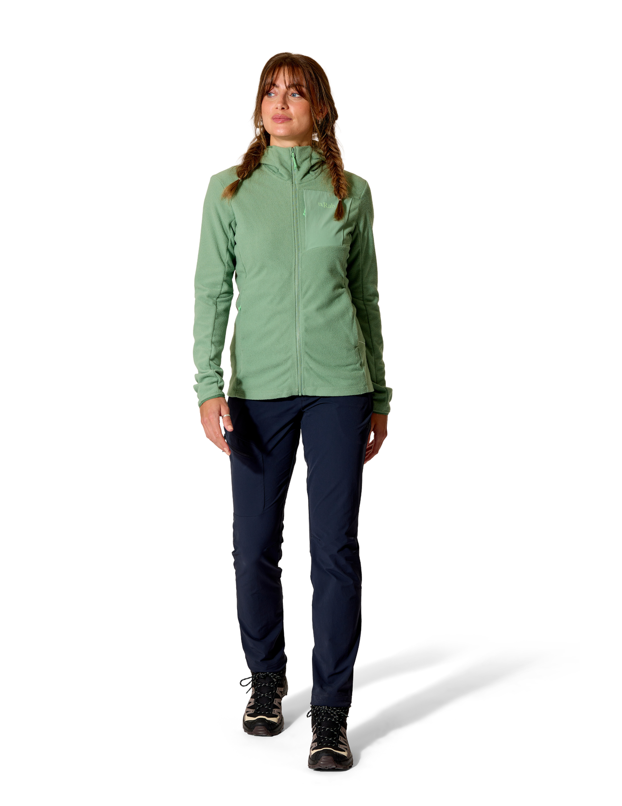 Rab Tecton Full Zip Damen-Kapuzenfleece