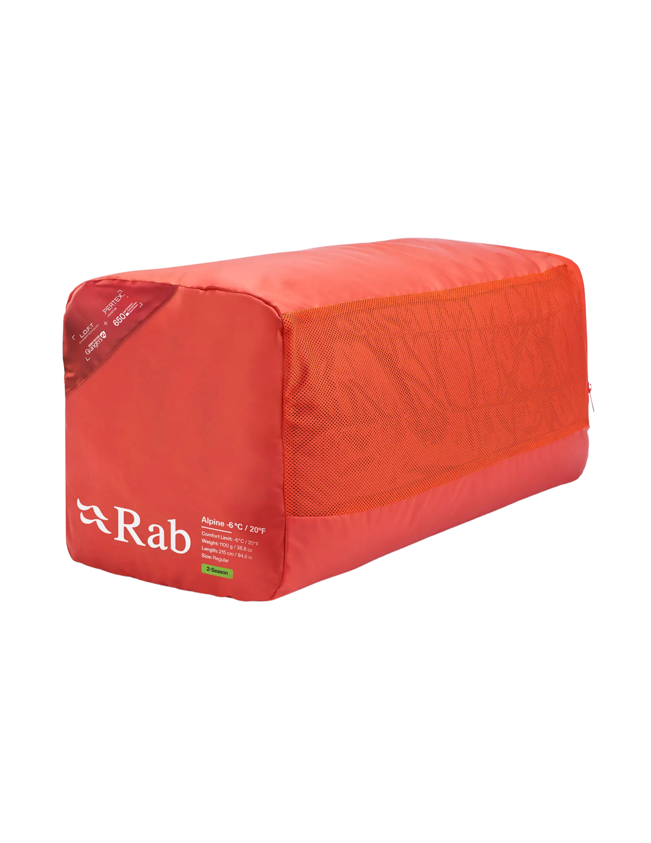 Rab Alpine Sleeping Bag -6° Regular Left