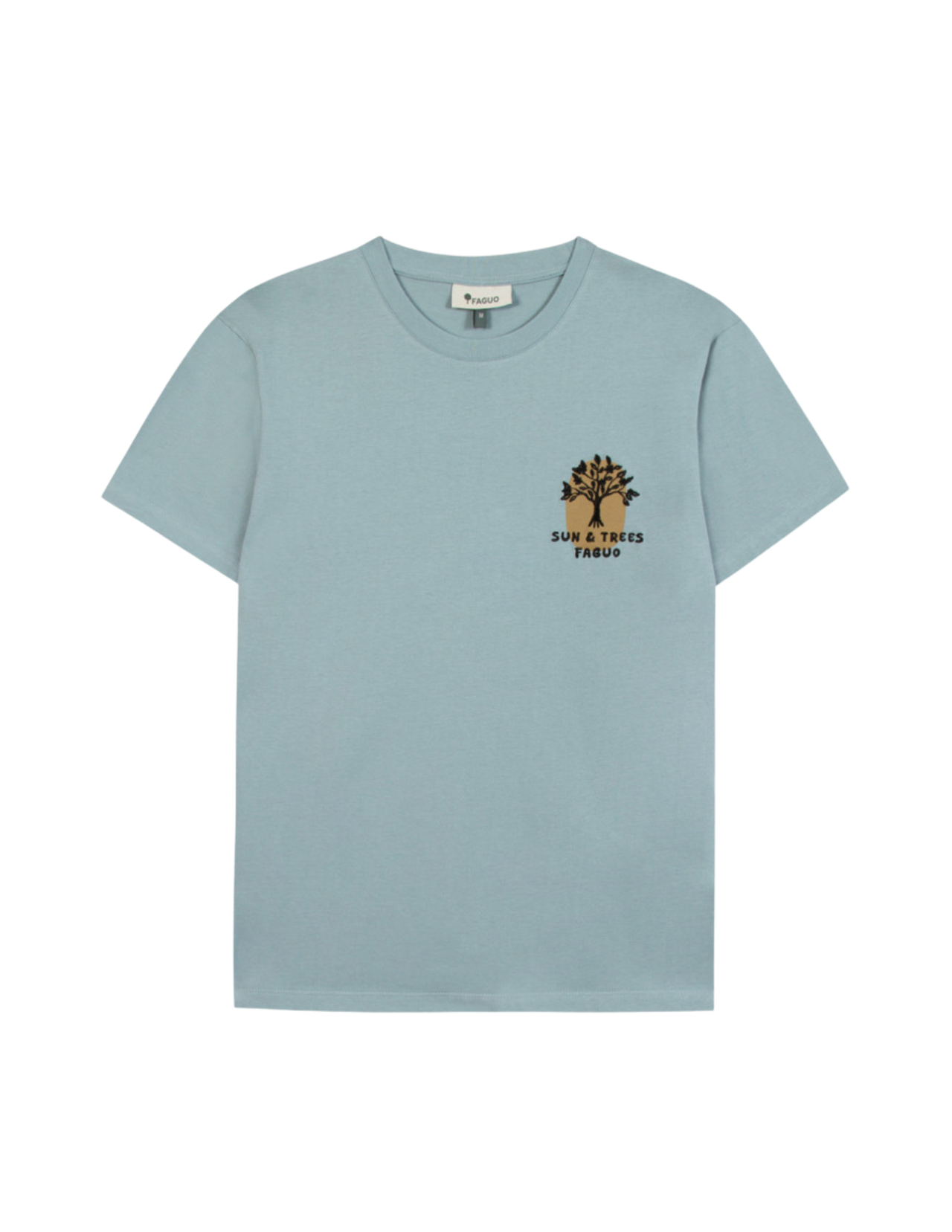 Faguo Arcy Sun&Trees Men's Short Sleeve T-Shirt