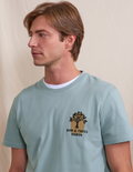 Faguo Arcy Sun&Trees Men's Short Sleeve T-Shirt