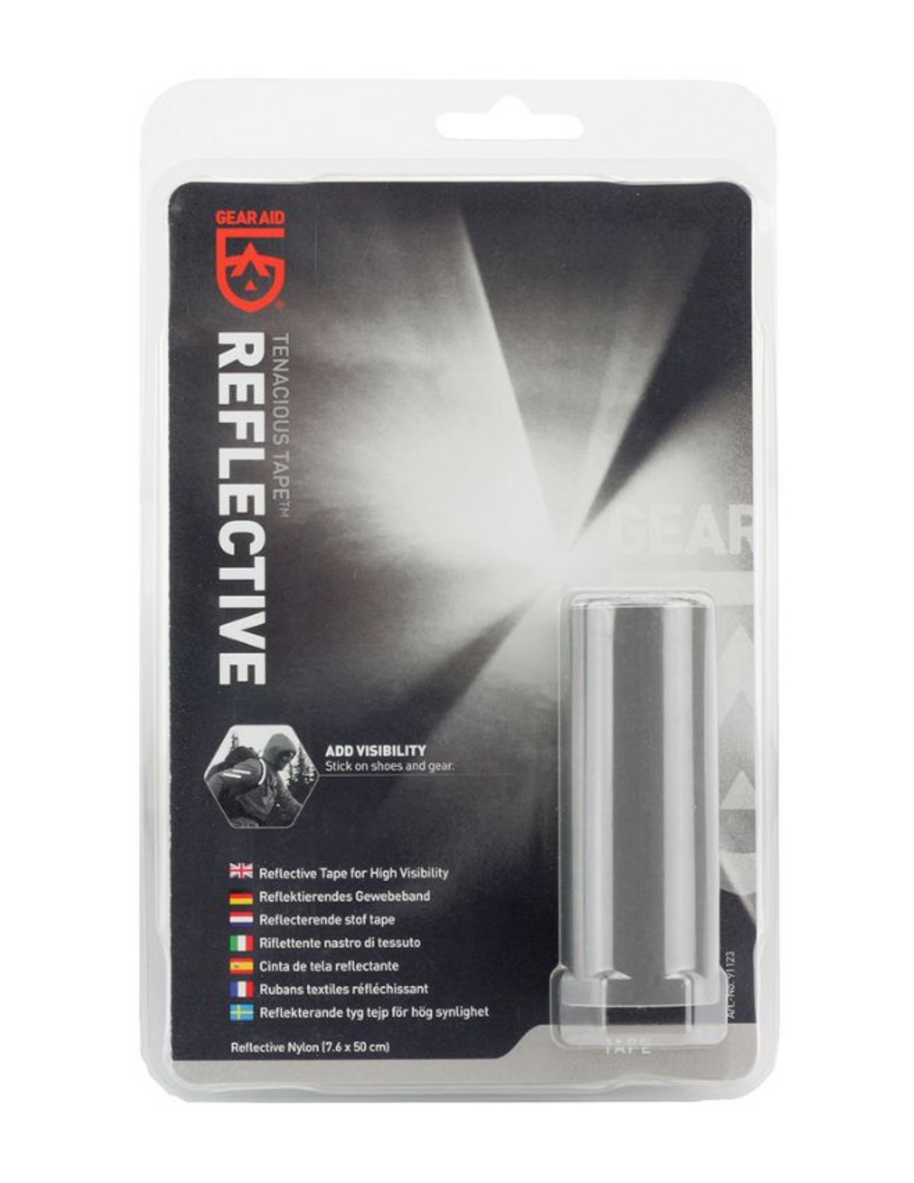 Ruban Réfléchissant Adhésif Gear Aid Tenacious Reflective 6 cm x 50 m