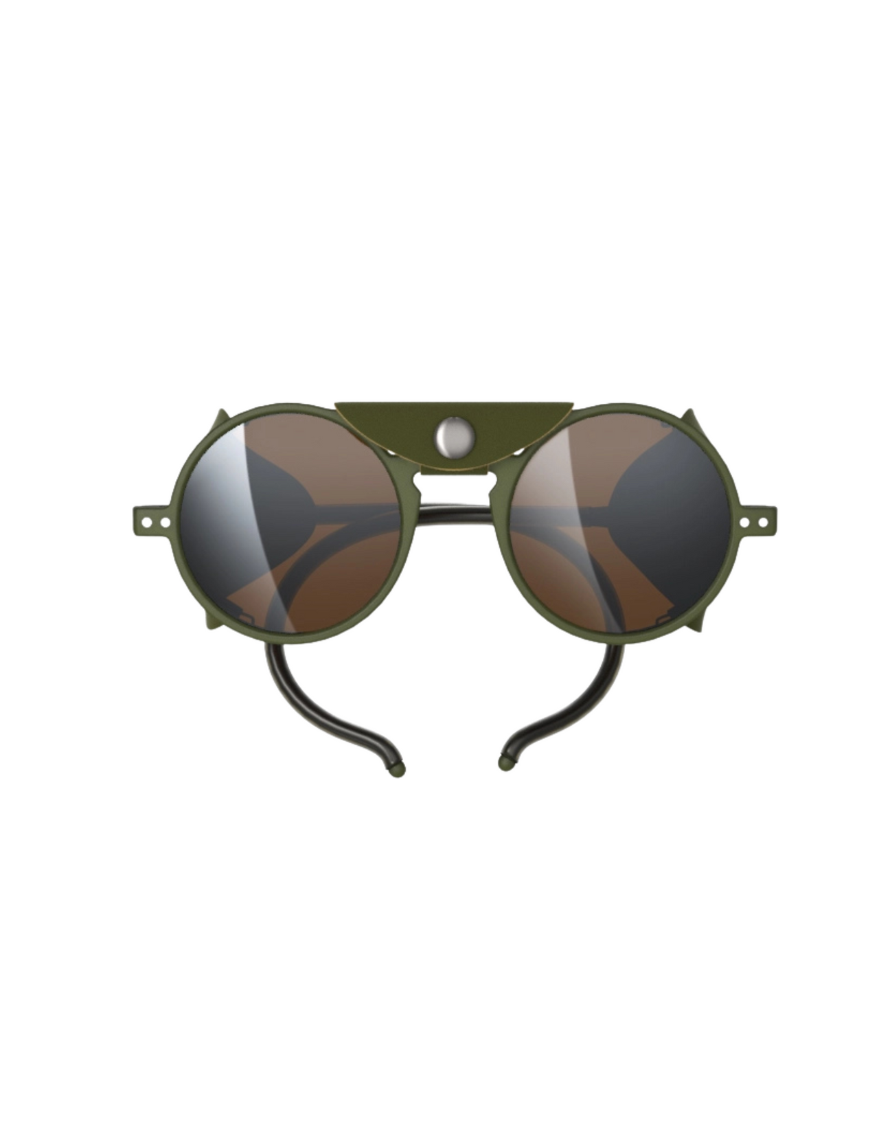 Lunettes de Soleil Izipizi Glacier #G Kaki Green Intense Light