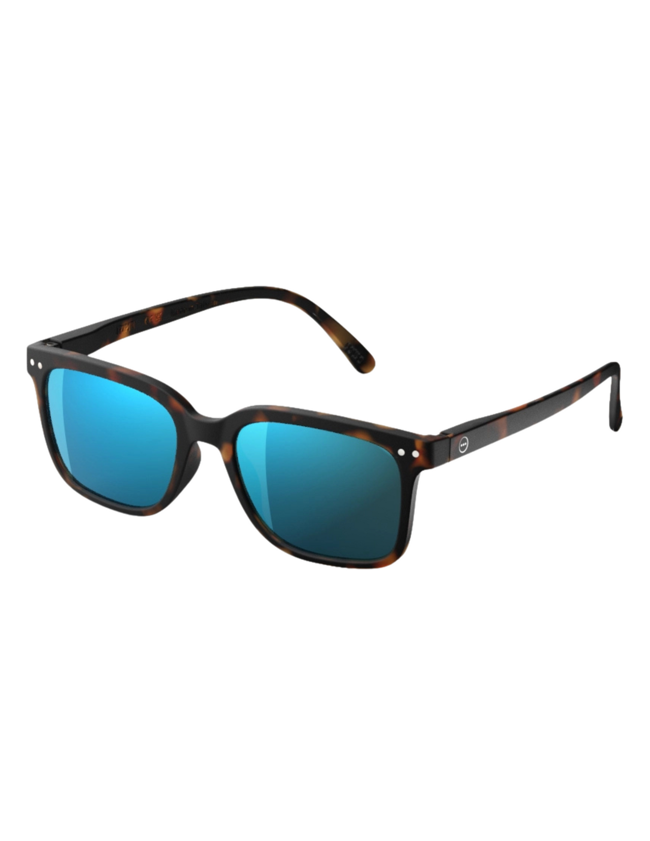 Izipizi Sun #L Sonnenbrille in Schildpattoptik mit Spiegel