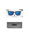 Izipizi Sun #L Sonnenbrille in Schildpattoptik mit Spiegel