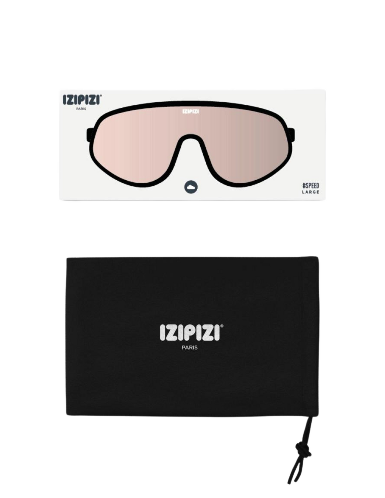 Lunettes de Soleil Izipizi Speed Black Low Light