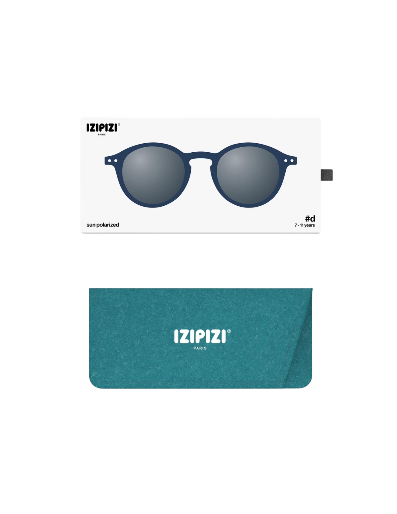 Sonnenbrille Izipizi Sun #D Junior 3-7 Jahre Marineblau