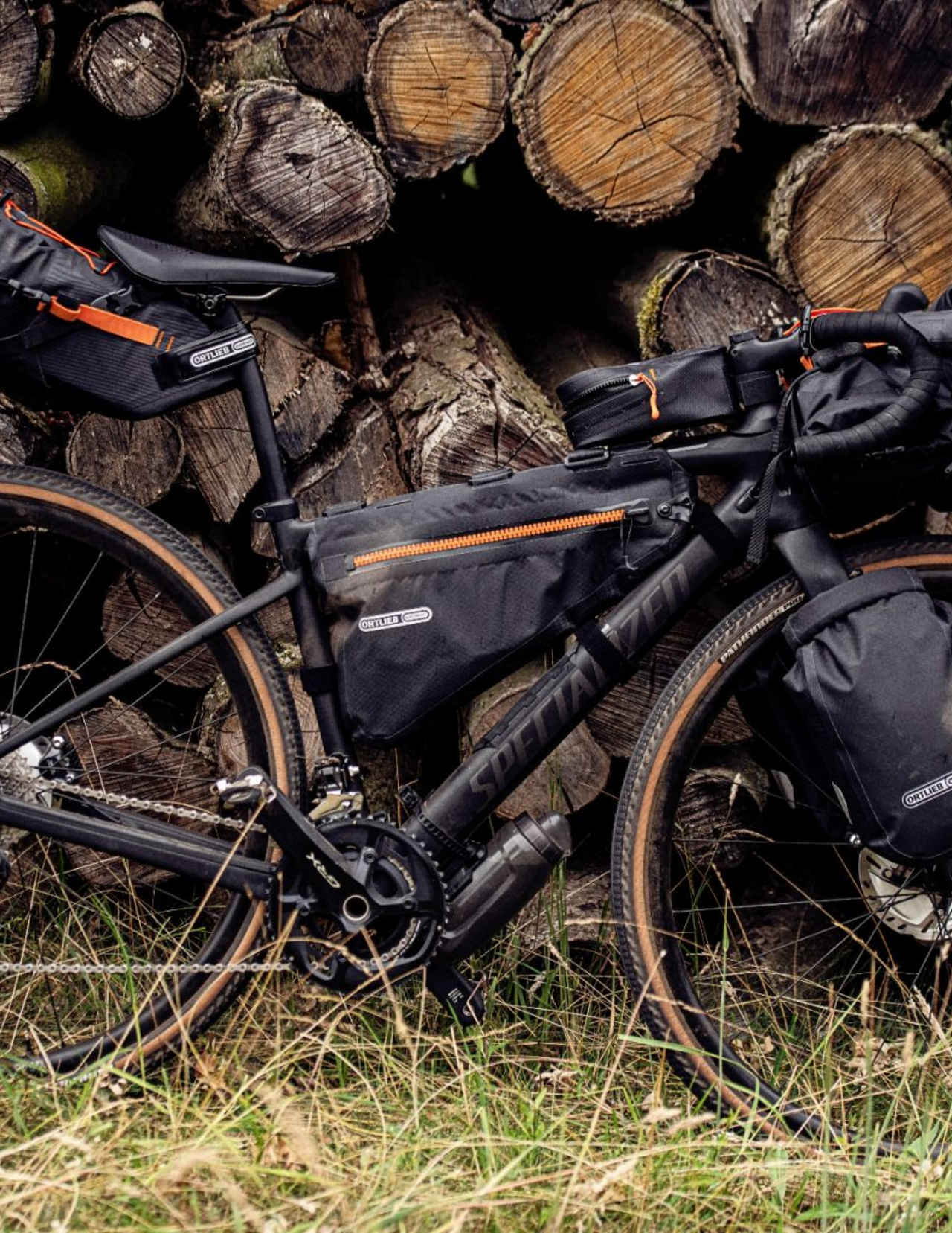 Profil de la sacoche ORTLIEB Frame-Pack 6L, design compact et ajusté pour s’intégrer parfaitement au cadre du vélo