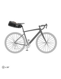 Sacoche de Selle Ortlieb BikePacking QR 13 litres, fixée sur le vélo