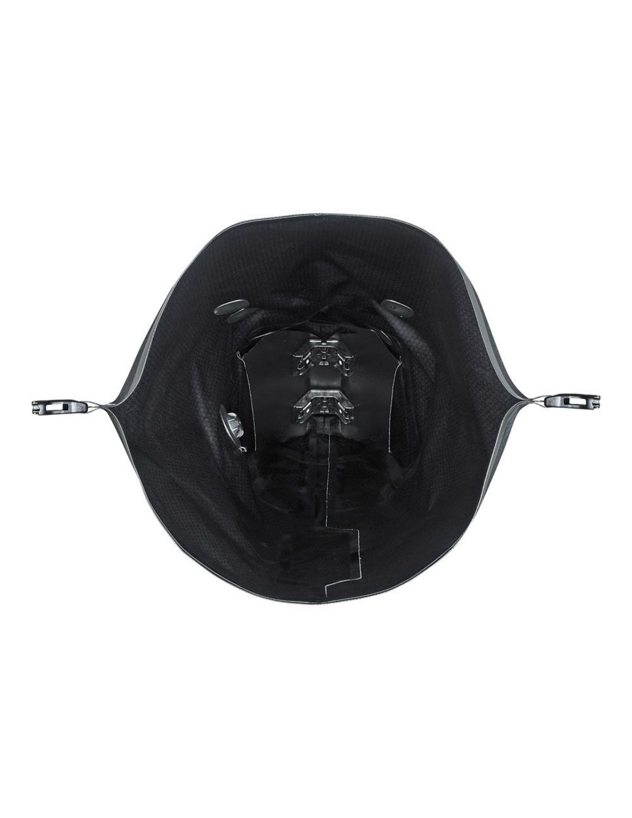Sacoche de Selle Ortlieb BikePacking 16,5, pour vélo, vue de l'intérieur
