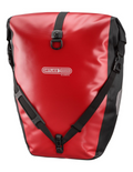 Paire de Sacoches de Roue Arrière Ortlieb Back Roller Classic, vue de face, couleur rouge