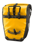 Sacoches Ortlieb Back Roller ClassicSunYellow/Black : idéales pour le vélotaf et la randonnée à vélo, vue derrière