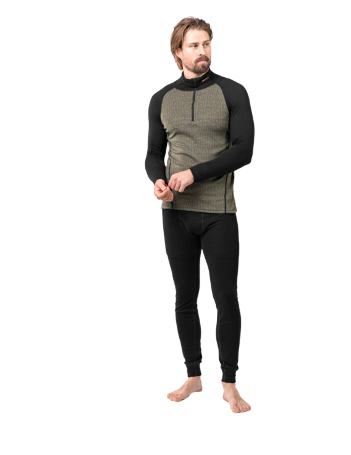 Devold Duo Active Merino 205 Underwear Zip Long Sleeping Men