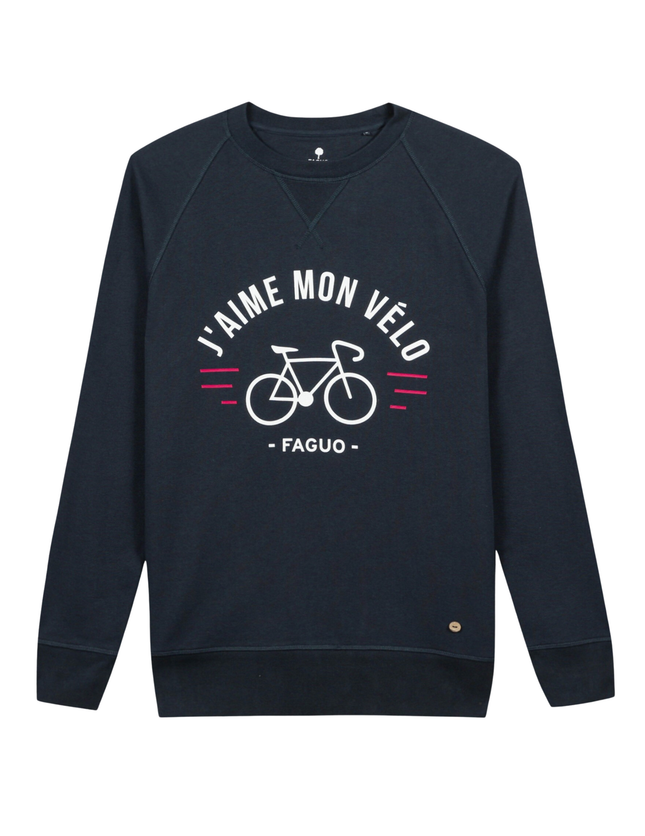 Faguo Darney I Love My Bike Herren-Sweatshirt