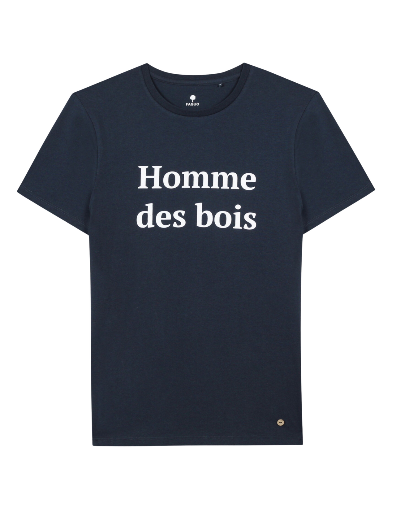 T-Shirt Faguo Arcy Homme des Bois Manches Courtes Homme